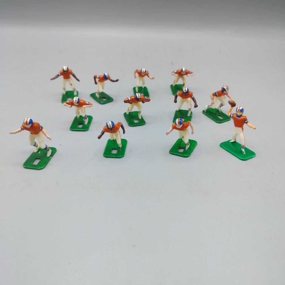 Vintage Tudor Games Electric Football - Denver Broncos Eleven Players Plus QB